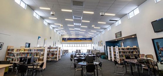 Springfield-School-Library-Install-Airius-Cooling-Fans