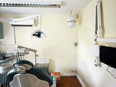 The Airius PureAir PHI Destratification Fan Series Purifying Air in a Dentists