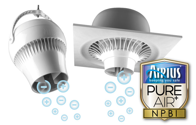 PureAir+ NPBI Series Destratification Fan and Air Purification Fans