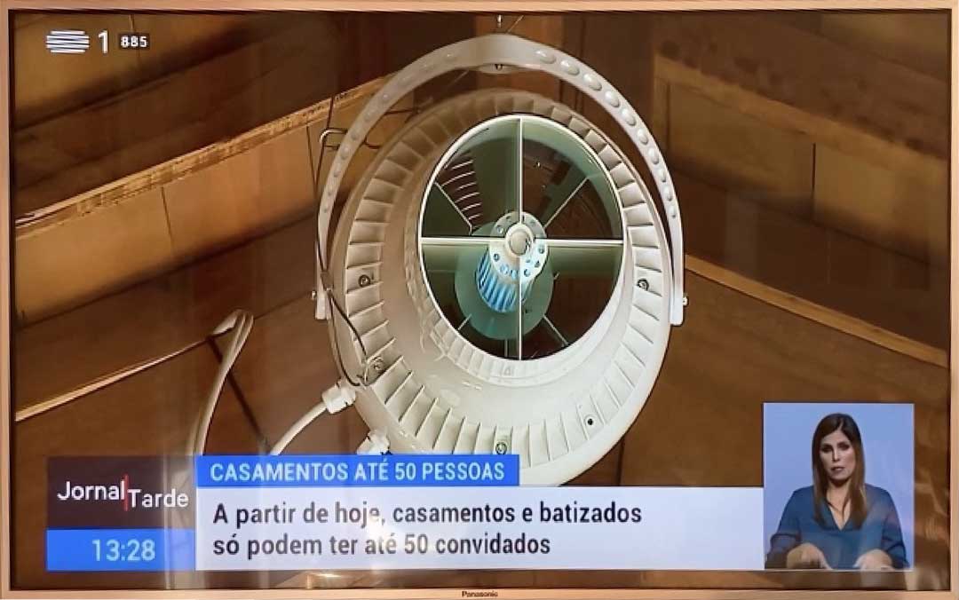 Airius PureAir PHI Air Purification Fan Protecting Guests at Casa Salgueiro Function Venue 3