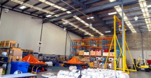 Airius Destratification Fans Keeping Viking Rafts Staff Comfortable Instead of Large Industrial Ceiling Fan