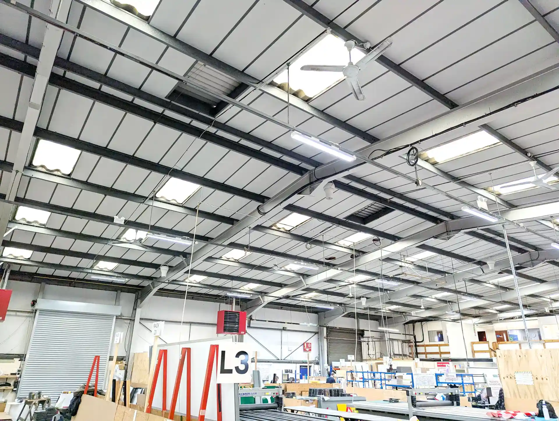 Nuneaton Signs Ltd Improve Comfort & Costs With Airius Destratification Fans 1