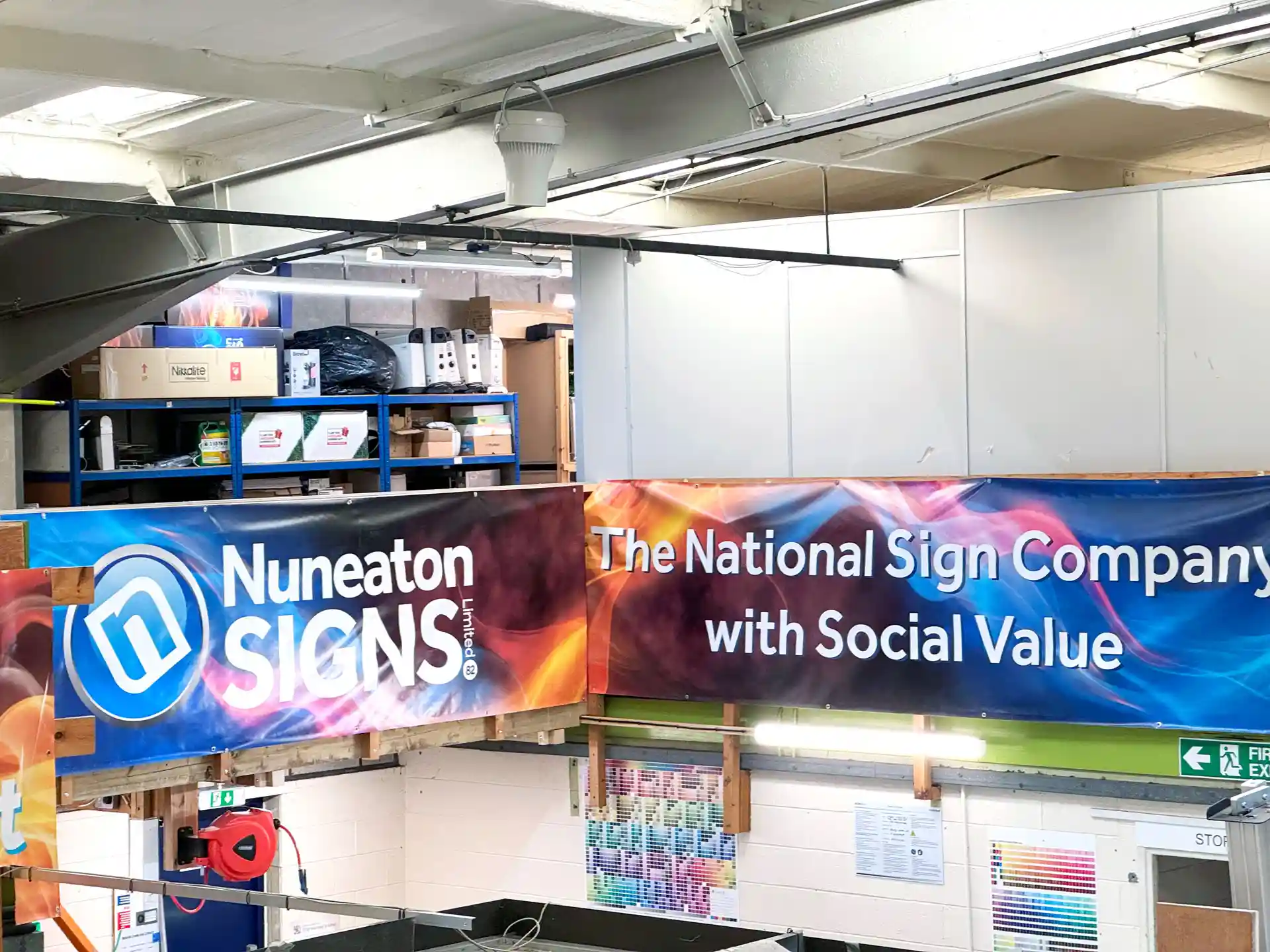 Nuneaton Signs Ltd Improve Comfort & Costs With Airius Destratification Fans 8