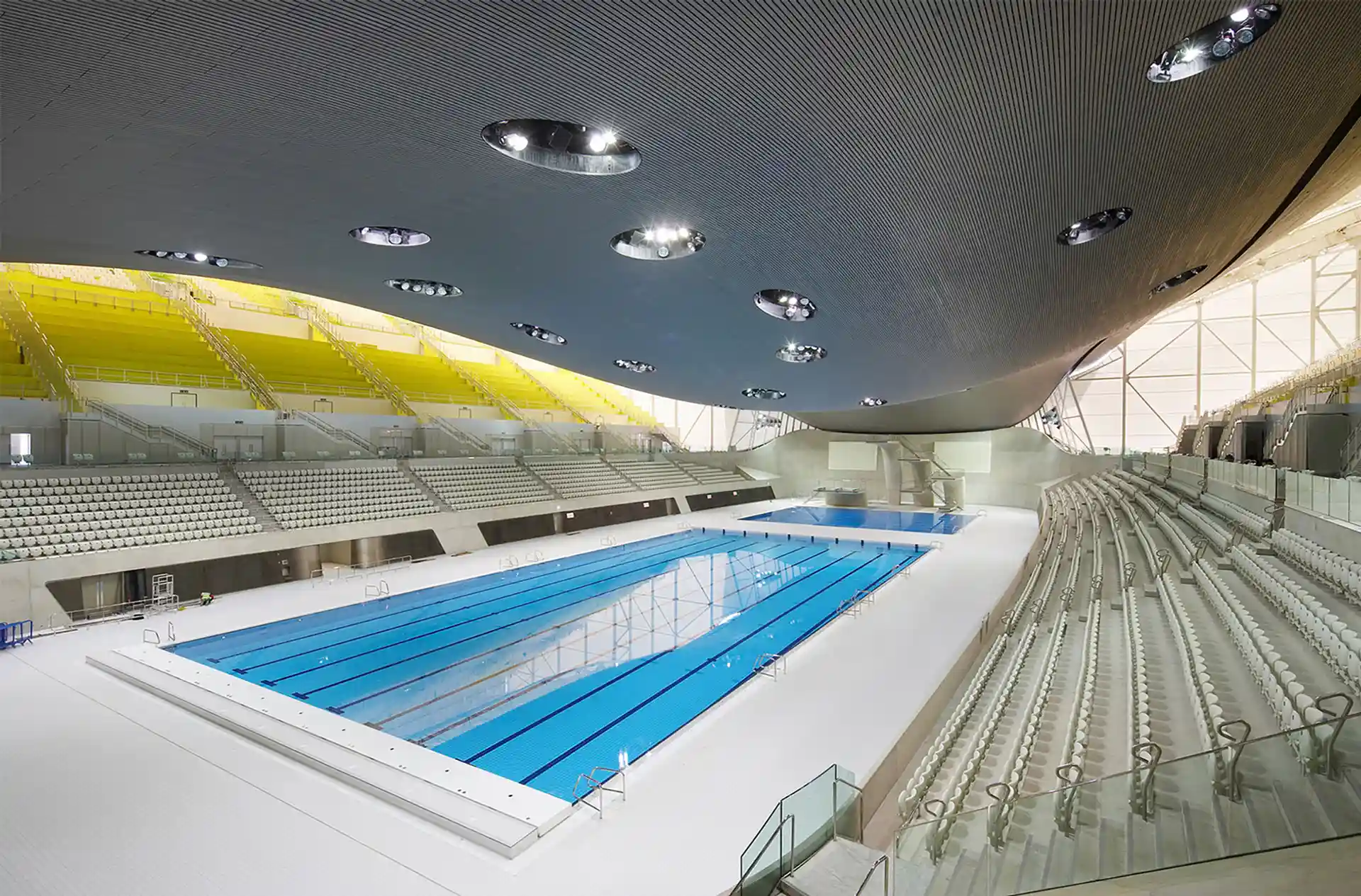 The London Aquatics Centre Reduces Heating Costs with Airius Destratification Fans