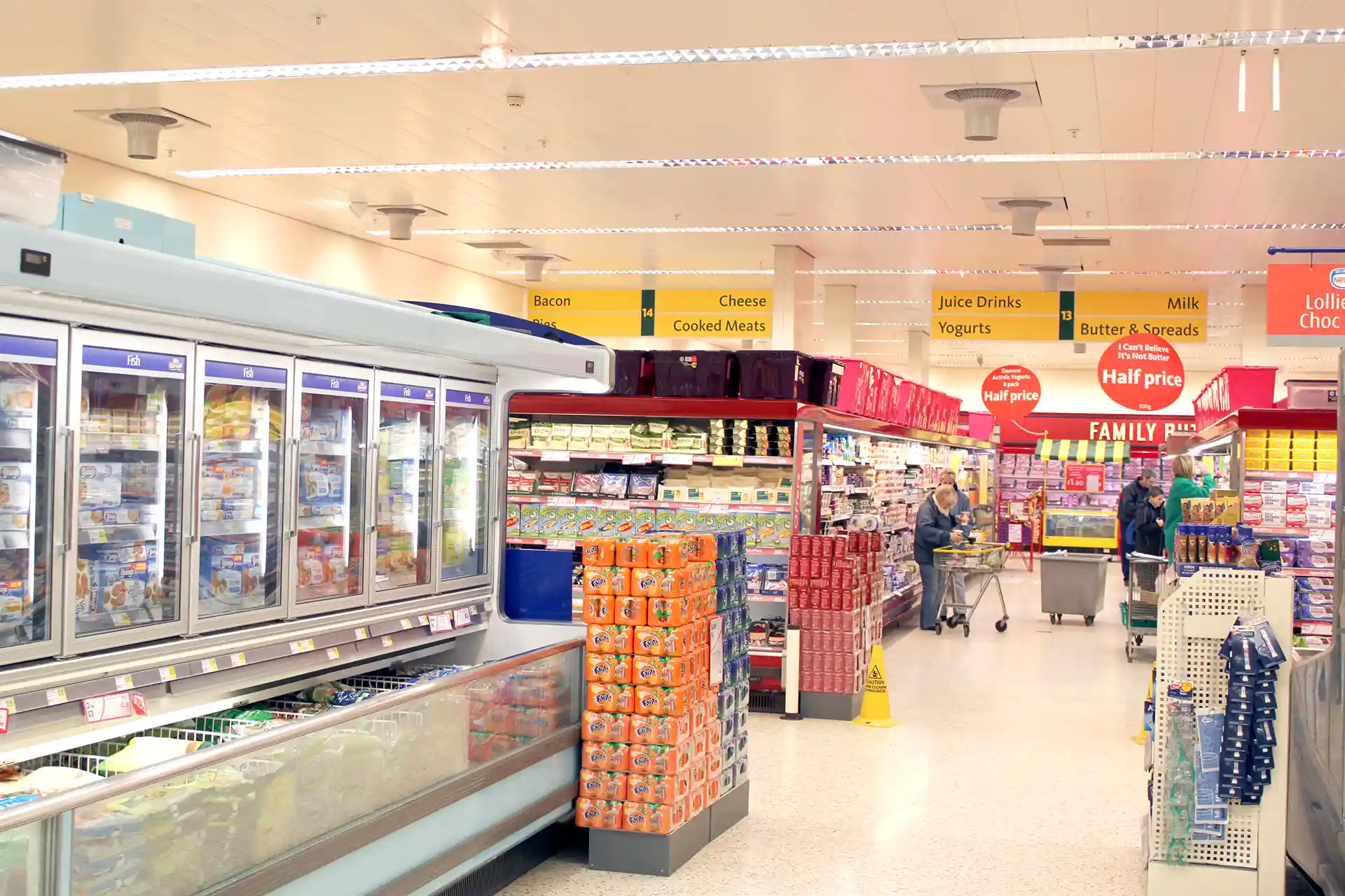 Morrisons Supermarkets Install Airius Destratification Fan Systems Throughout Their Stores